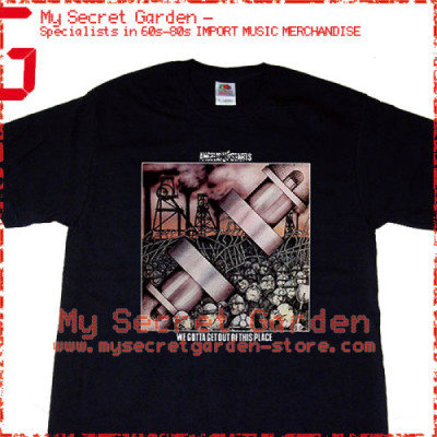 Angelic Upstarts - We Gotta Get Out Gf This Place T Shirt 